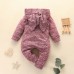 【0M-12M】Baby Cute Hooded Romper