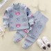 【9M-5Y】Kids Cartoon Print Home Suit