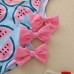 【6M-5Y】Cute Watermelon Print Bow Swimsuit