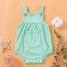 【0M-18M】Baby Cute Big Pocket Romper