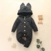 【0M-12M】Baby Cute Hooded Romper