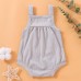 【0M-18M】Baby Cute Big Pocket Romper