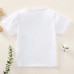 【12M-9Y】Kids Cotton Stain Resistant Happy Birthday Short Sleeve Tee