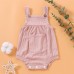 【0M-18M】Baby Cute Big Pocket Romper