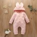 【0M-12M】Baby Cute Hooded Romper