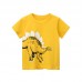 【18M-9Y】Boy Cotton Dinosaur Print Short Sleeve Tee