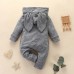 【0M-12M】Baby Cute Hooded Romper