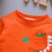 【12M-4Y】Boys Fashion Dinosaur Pattern Sweatshirt Jacket Pants Three-piece Set