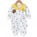 【6M-24M】Baby Cute Cartoon Print Long-sleeved Romper