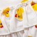 【0M-6Y】2-piece Girls Cute Cartoon Duck Top and Shorts Set - 3453