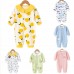 【6M-24M】Baby Cute Cartoon Print Long-sleeved Romper