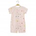 【3M-24M】Unisex Baby Onesies Soft Bamboo Antibacterial Cartoon Print Short Sleeve Romper