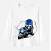 【12M-9Y】Boy Motorbikes Print Cotton Stain Resistant Long Sleeve T-shirt