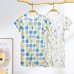 【3M-24M】Unisex Baby Onesies Soft Bamboo Antibacterial Cartoon Print Short Sleeve Romper