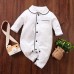 【0M-18M】Baby Long Sleeve Pajamas Romper