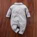 【0M-18M】Baby Long Sleeve Pajamas Romper