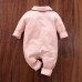 【0M-18M】Baby Long Sleeve Pajamas Romper