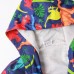 【18M-6Y】Boys Navy Dinosaur Print Hooded Jacket