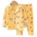 【18M-8Y】2-piece Boys Cotton Multicolor Cartoon Print Pajama Set