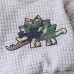 【18M-6Y】2-piece Boys Thick Camouflage Dinosaur Embroidered Long Sleeve Sweatshirt And Pants Set