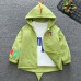 【12M-6Y】Boys Dinosaur Print Hooded Jacket (T-shirt Not Included)